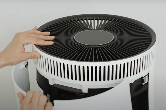 위닉스 공기청정기 필터 교체방법 및 구매하기 덮개