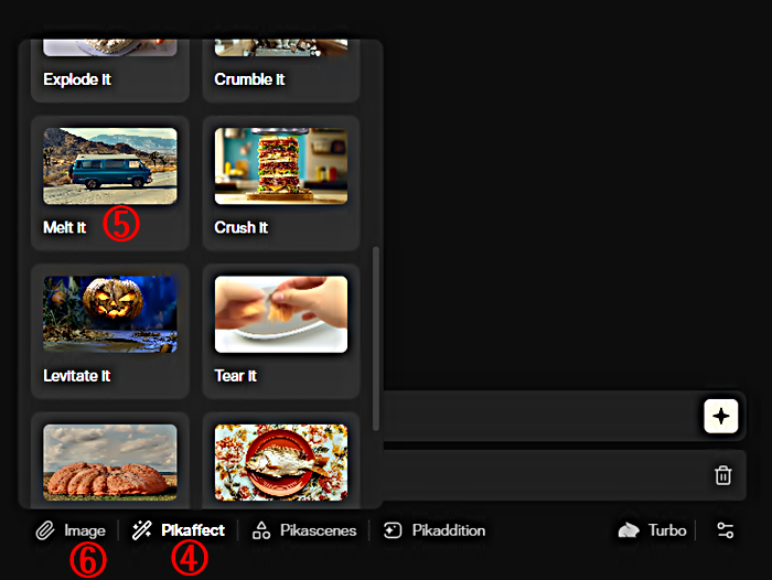Pikaffects 비디오 생성 순서│피카아트 피카 1.5