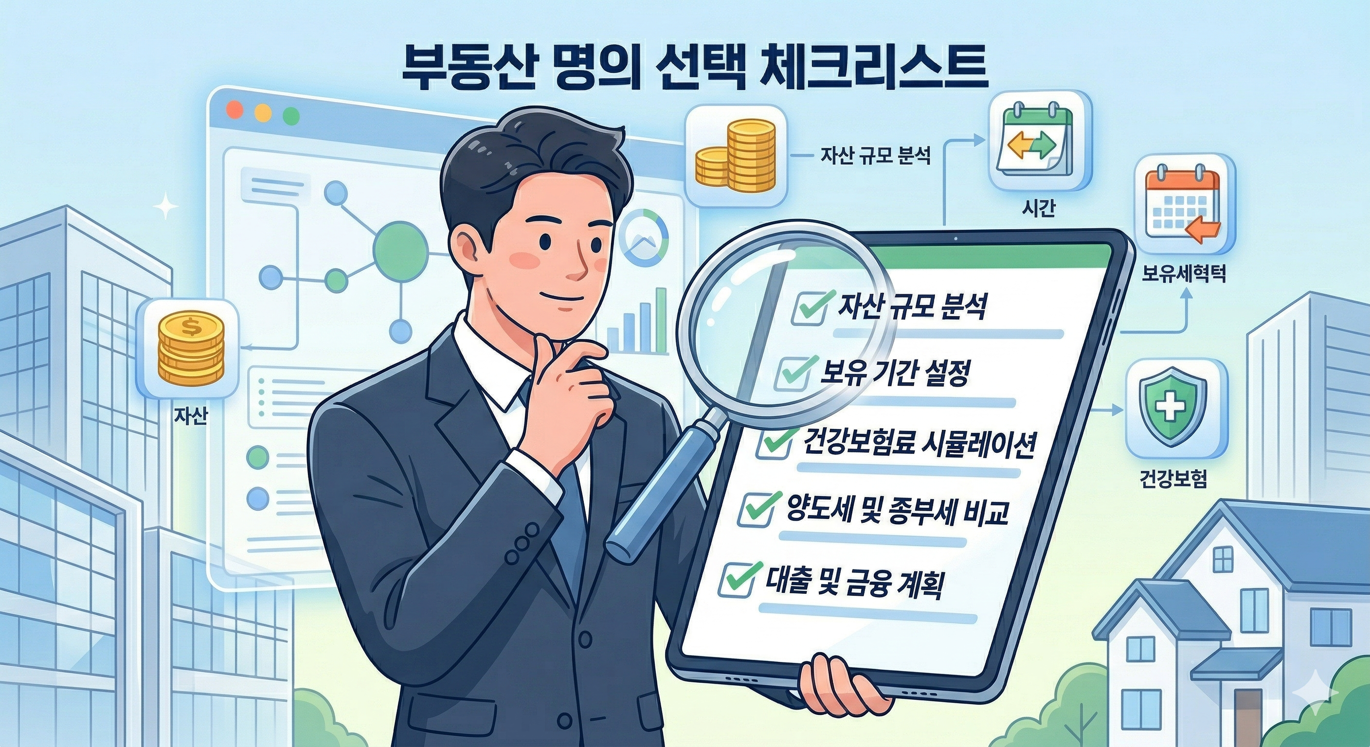 부동산 명의 결정 전 확인해야 할 핵심 체크리스트 요약
