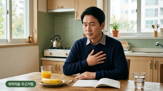 저혈당 어지러움 두근거림