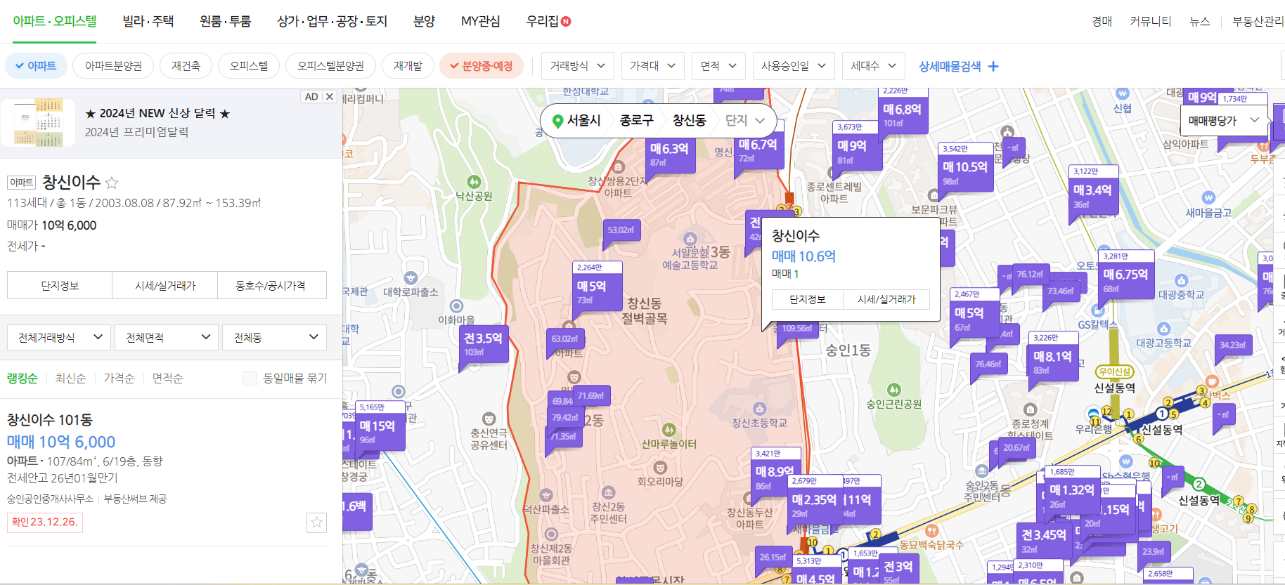 부동산 어플 추천 리스트 월세/전세/매수/매도 계약 시 참조하기