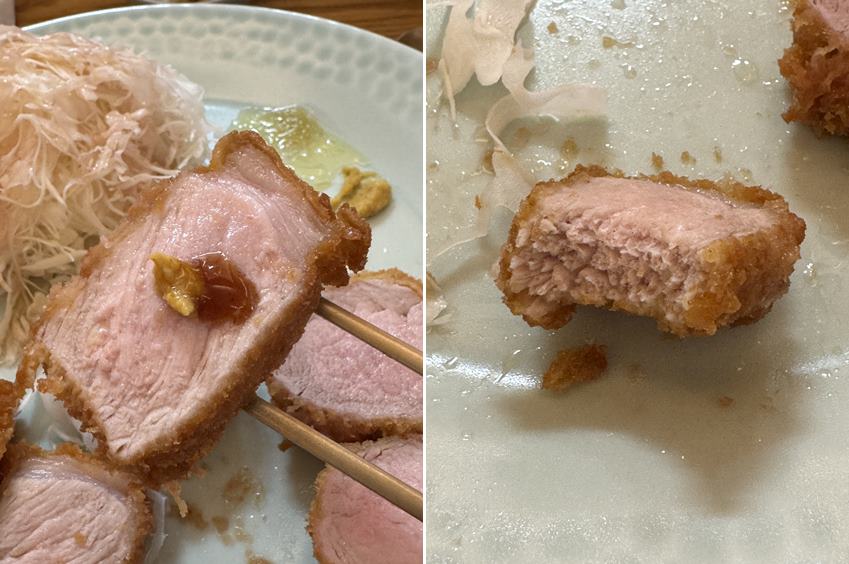 합정역 맛집 최강금돈까스 등심 돈까스 단면