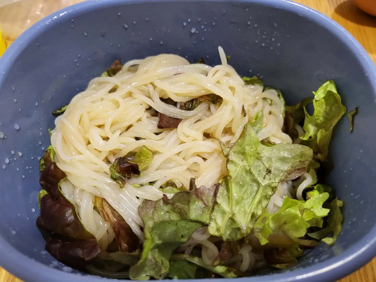 상추 _두부곤약면_샐러드