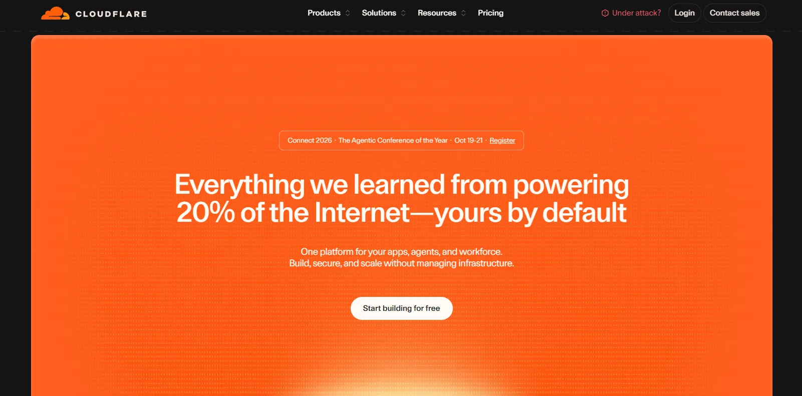 무료 보안 네트워크 설정 Cloudflare