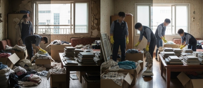 무안 고독사청소 업체