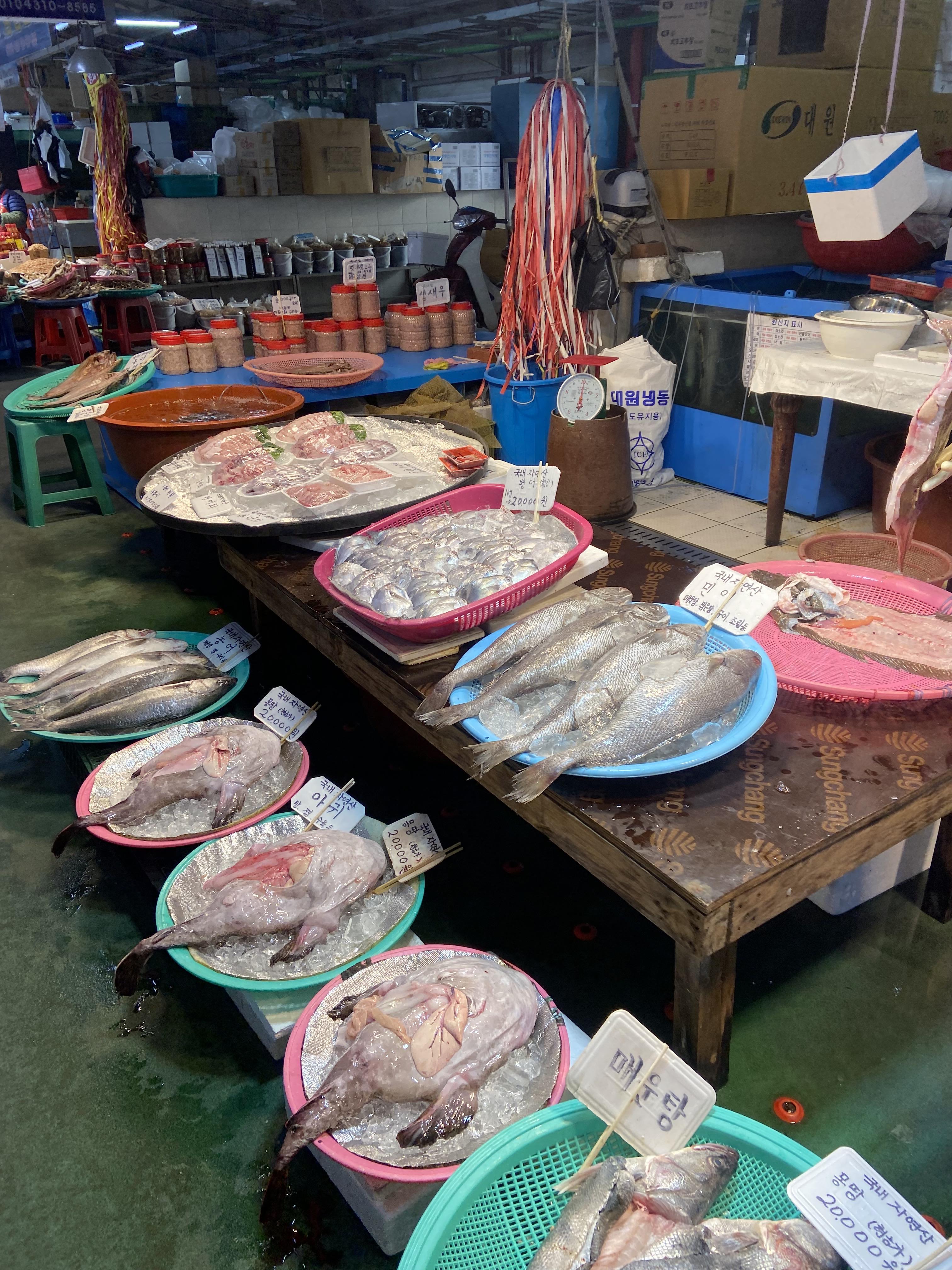 김포 대명항 수산시장