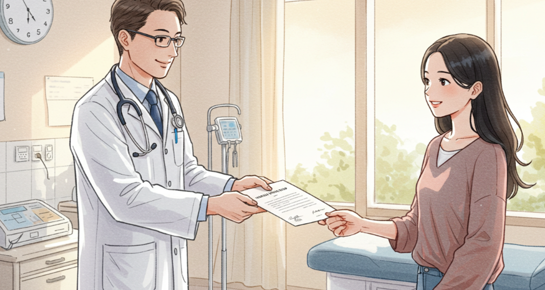 건강검진 실시확인서