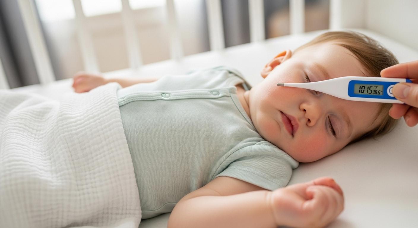 아기 열날때 옷