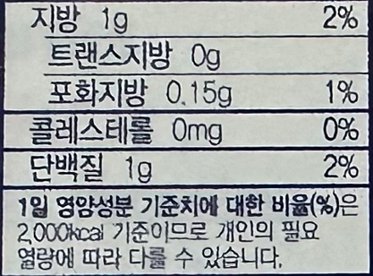 영양정보
