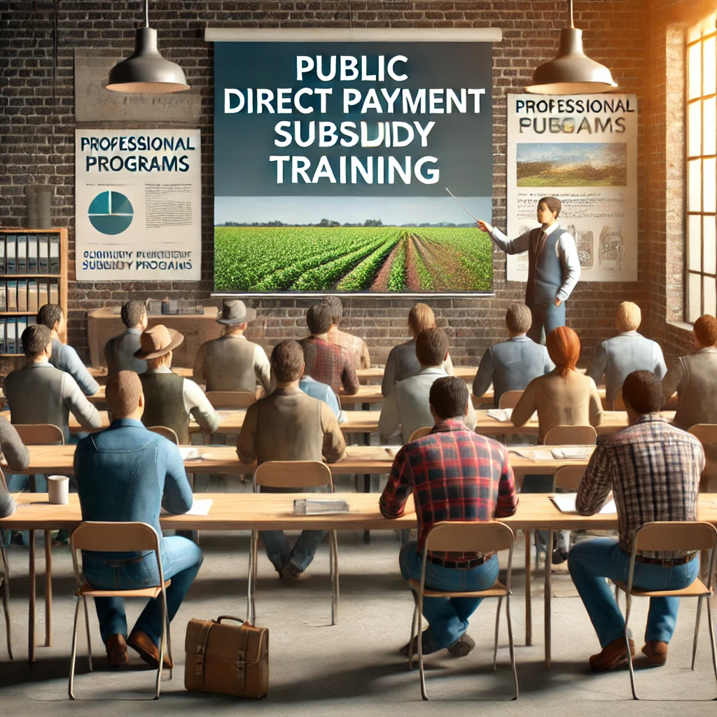 직불금 교육 신청 관련 사진