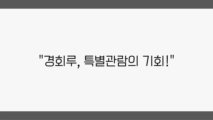 특별관람