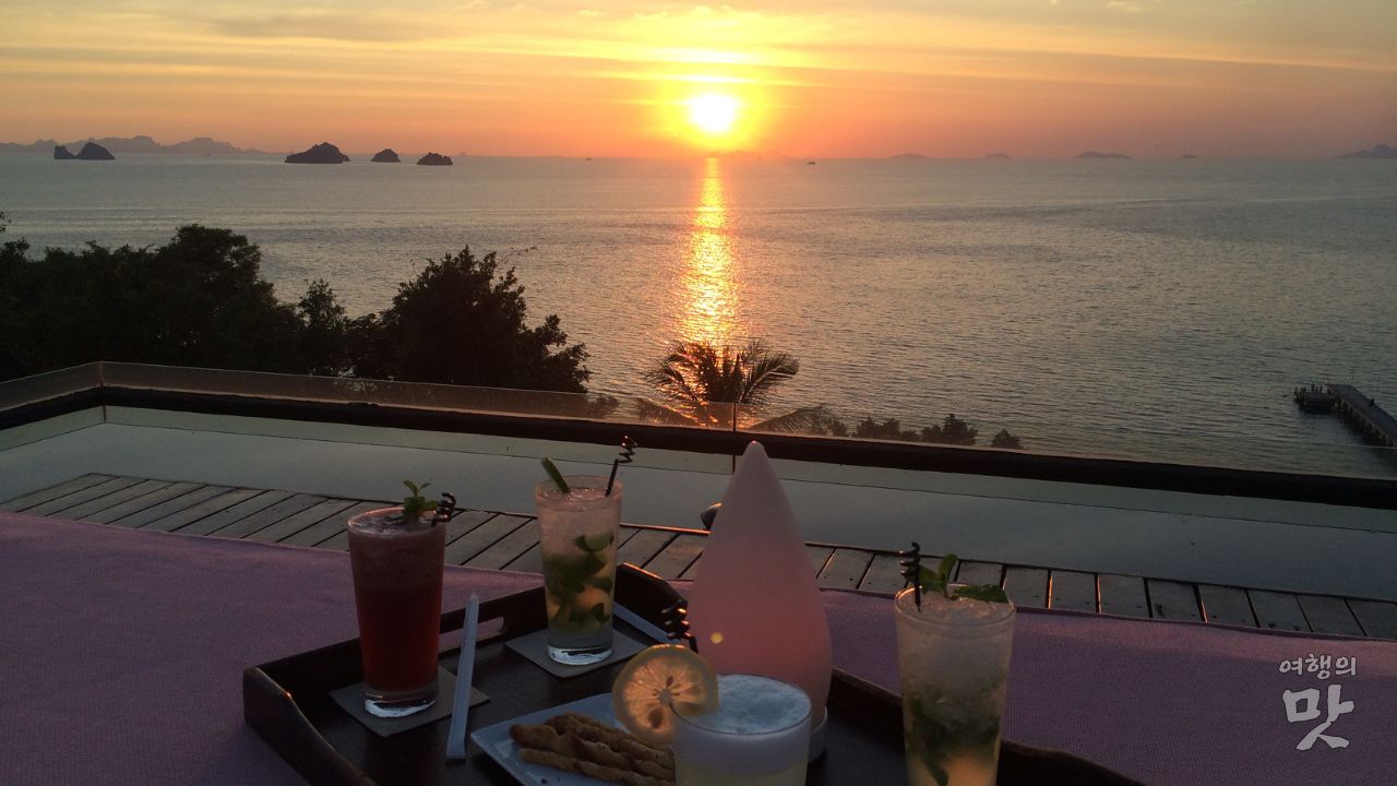코사무이 석양 감상