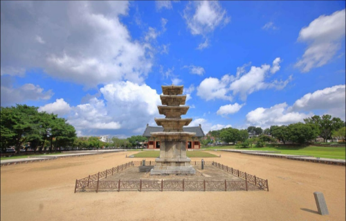 부여 정림사지 5층석탑 사진