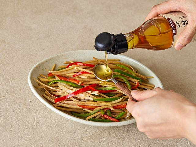 우엉잡채 만드는법 우엉요리추천