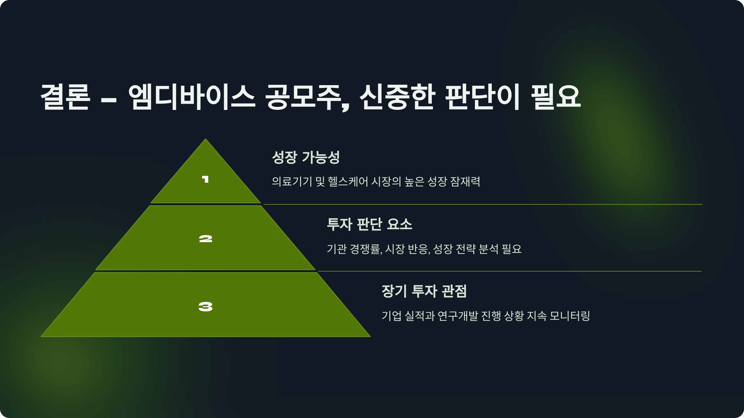 결론 – 엠디바이스 공모주, 신중한 판단이 필요
