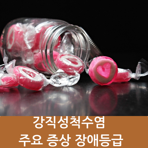 강직성척수염 주요 증상 장애등급