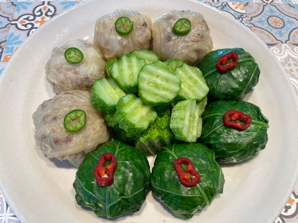 쇼그렌 증후군에 좋은 음식 - 쌈밥, 견과류 듬뿍 쌈장