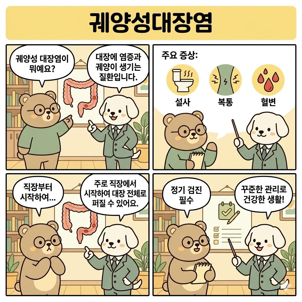 궤양성대장염 증상부터 관리 기준까지 처음 확인할 때 알아야 할 핵심 정리