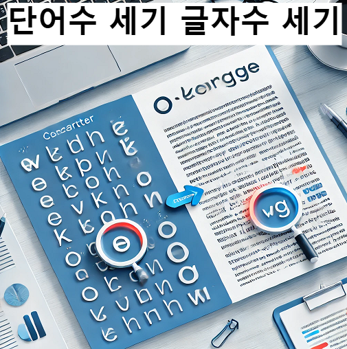 글자수 세기 단어수 세기 차이점 도구 프로그램 활용법