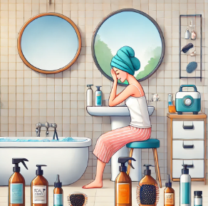 헤어에센스 바를 때, 조금씩 짜서 바를까?