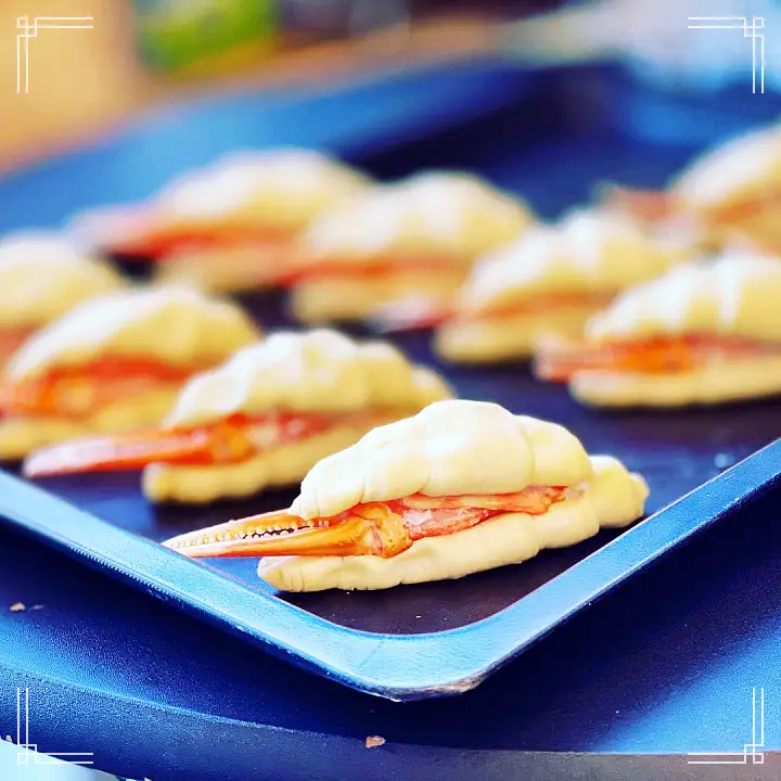 대게빵 대게 집게다리 크로플 대게피자 크랩플 영덕 맛집