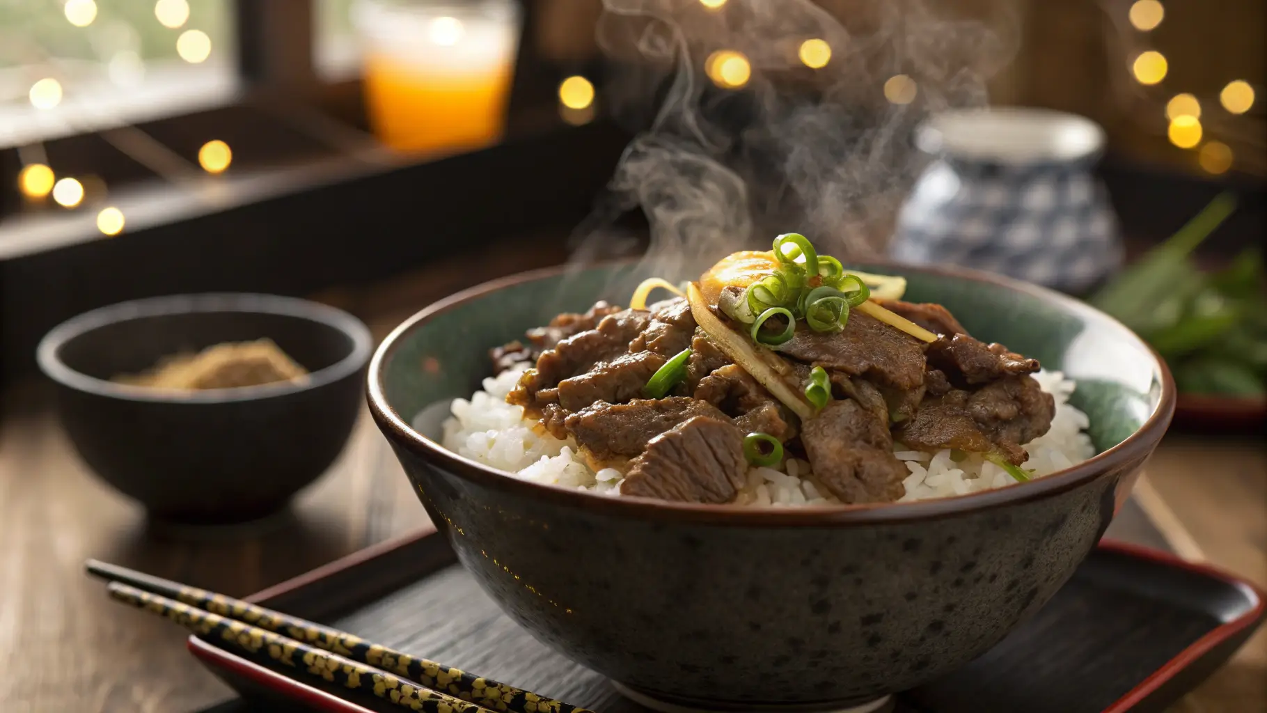 소고기덮밥 식당을 찾고 있을 때 - 牛丼屋を探しています
