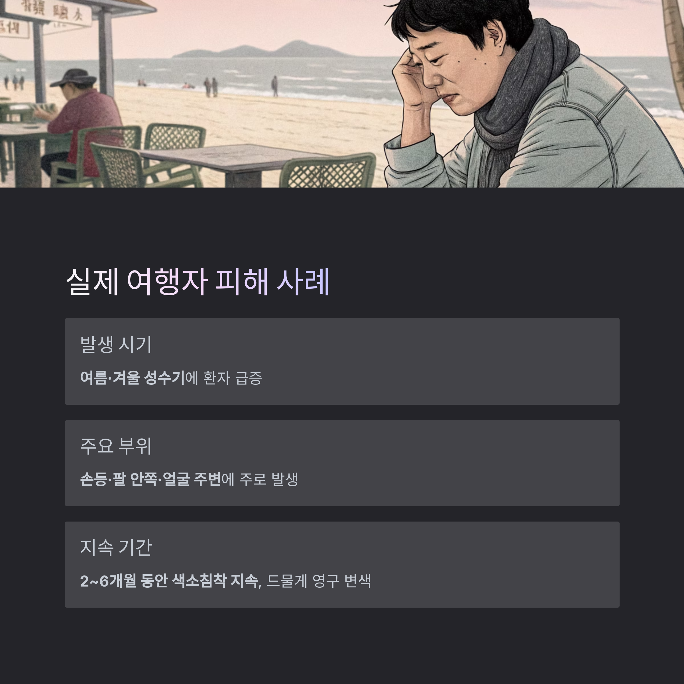 실제 여행자 피해 사례