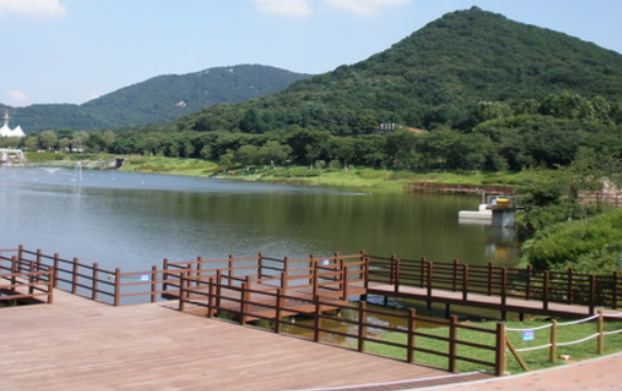 인천대공원 호수