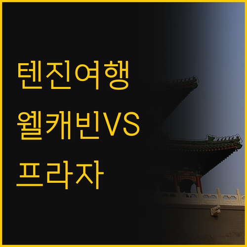 텐진 여행 스타일별 숙소 추천 가성비..