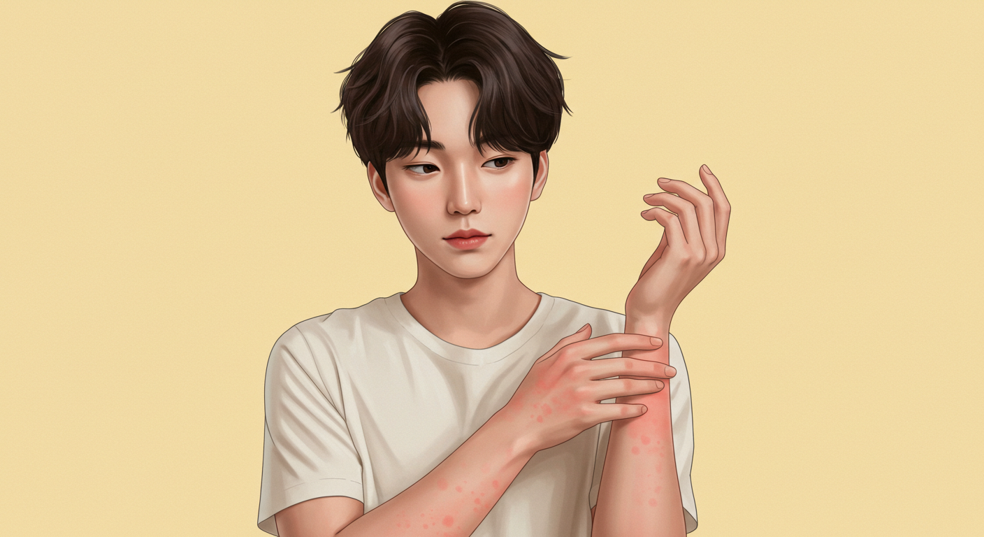 피부 가려움과 붉은 반점의 대표 원인