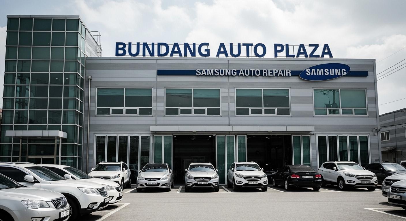 분당오토플라자 삼성자동차전문수리점