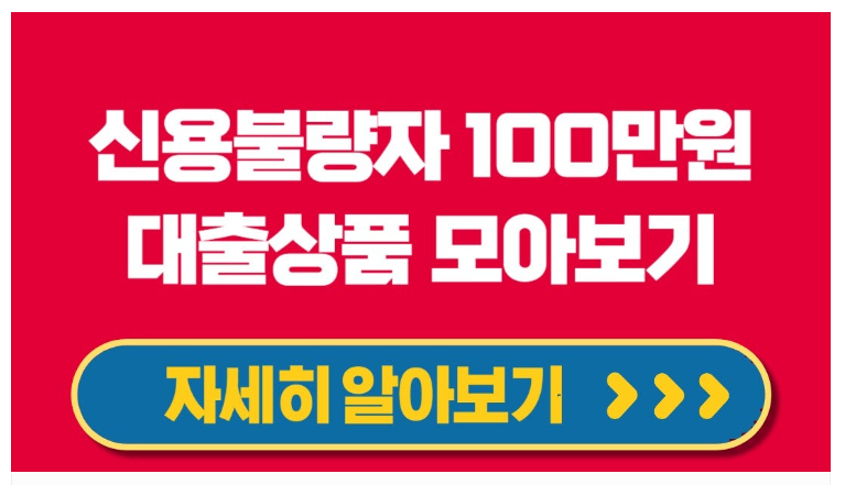 신용불량자 100만원