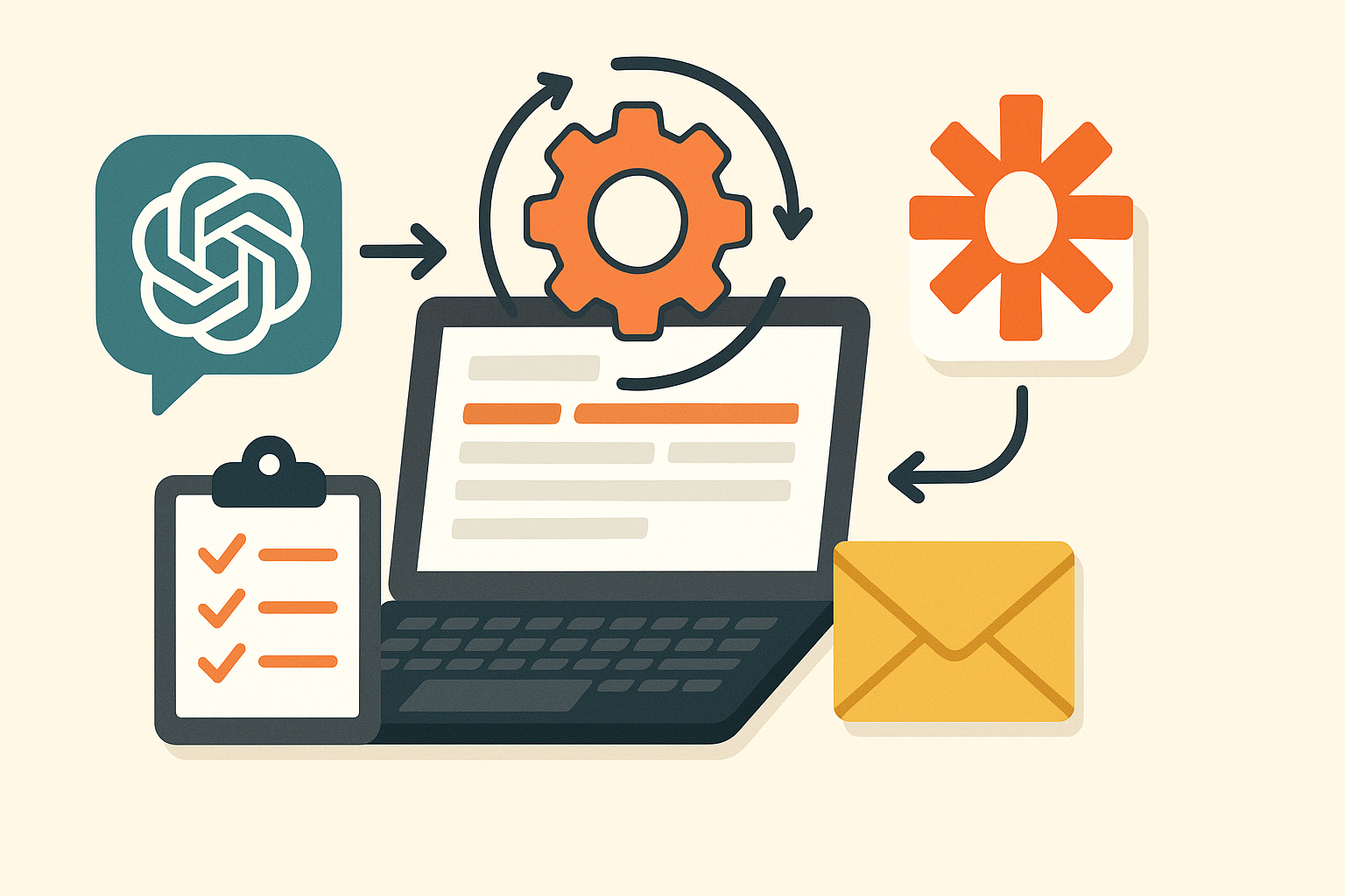 반복적인 업무를 ChatGPT와 Zapier가 자동화