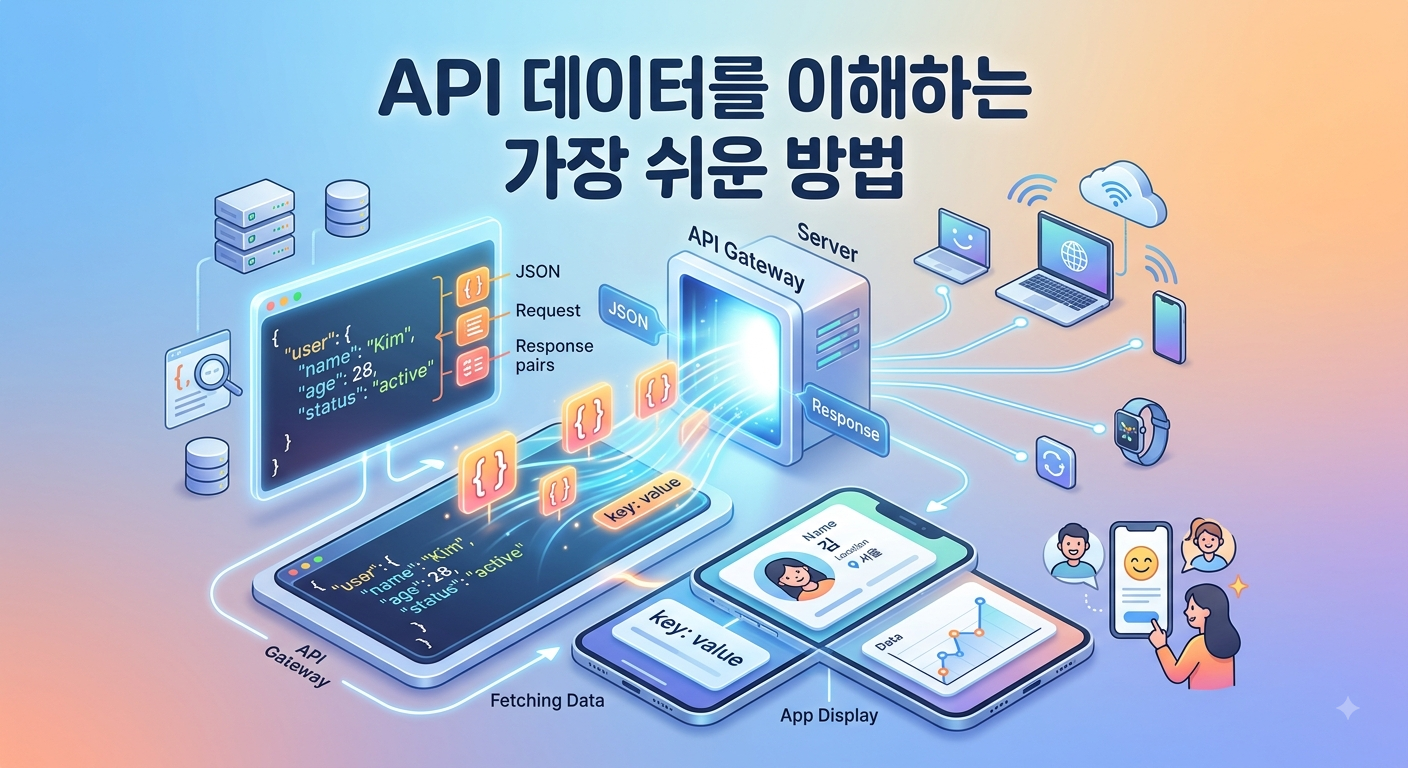 웹앱에서 JSON은 어떻게 사용될까