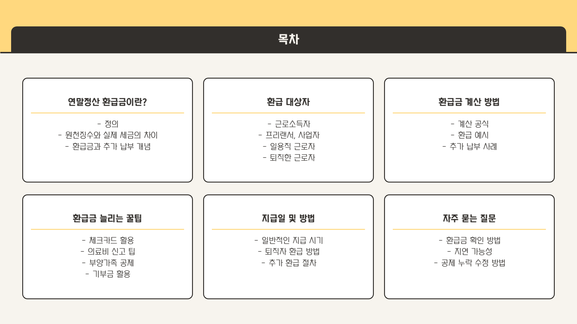 연말정산 환급금 조회 및 계산 방법