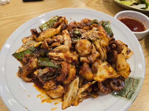 신의주찹쌀순대하남본점쭈꾸미볶음