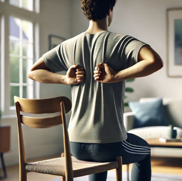 견갑골압박운동