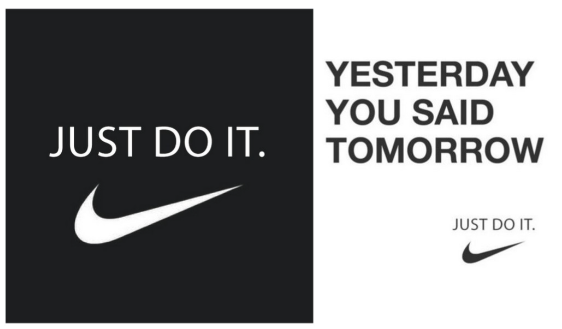 1988년, 나이키는 "Just Do It"이라는 슬로건을 내세운 광고 캠페인을 시작했습니다.