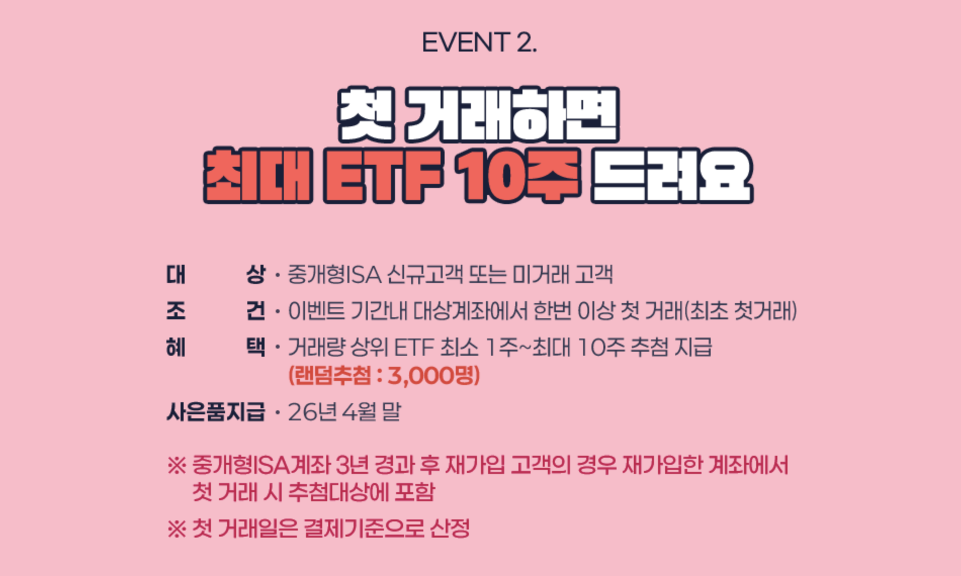 ISA 계좌 개설 방법 및 2026 증권사 이벤트 비교 BEST 4