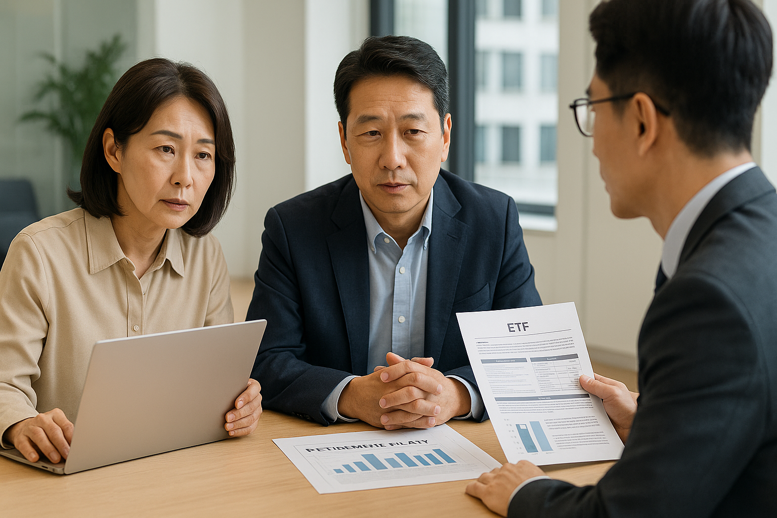 퇴직연금과 ETF 상품 상담