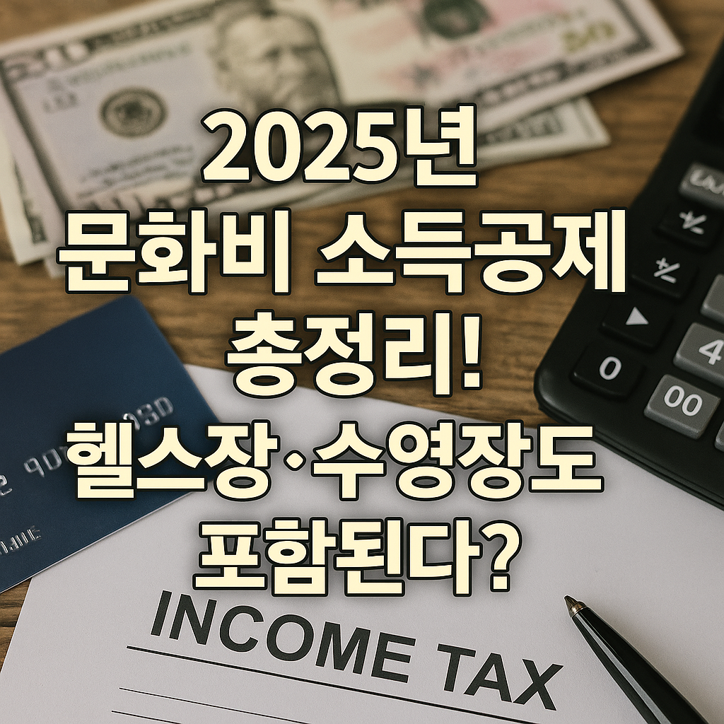 문화비 소득공제