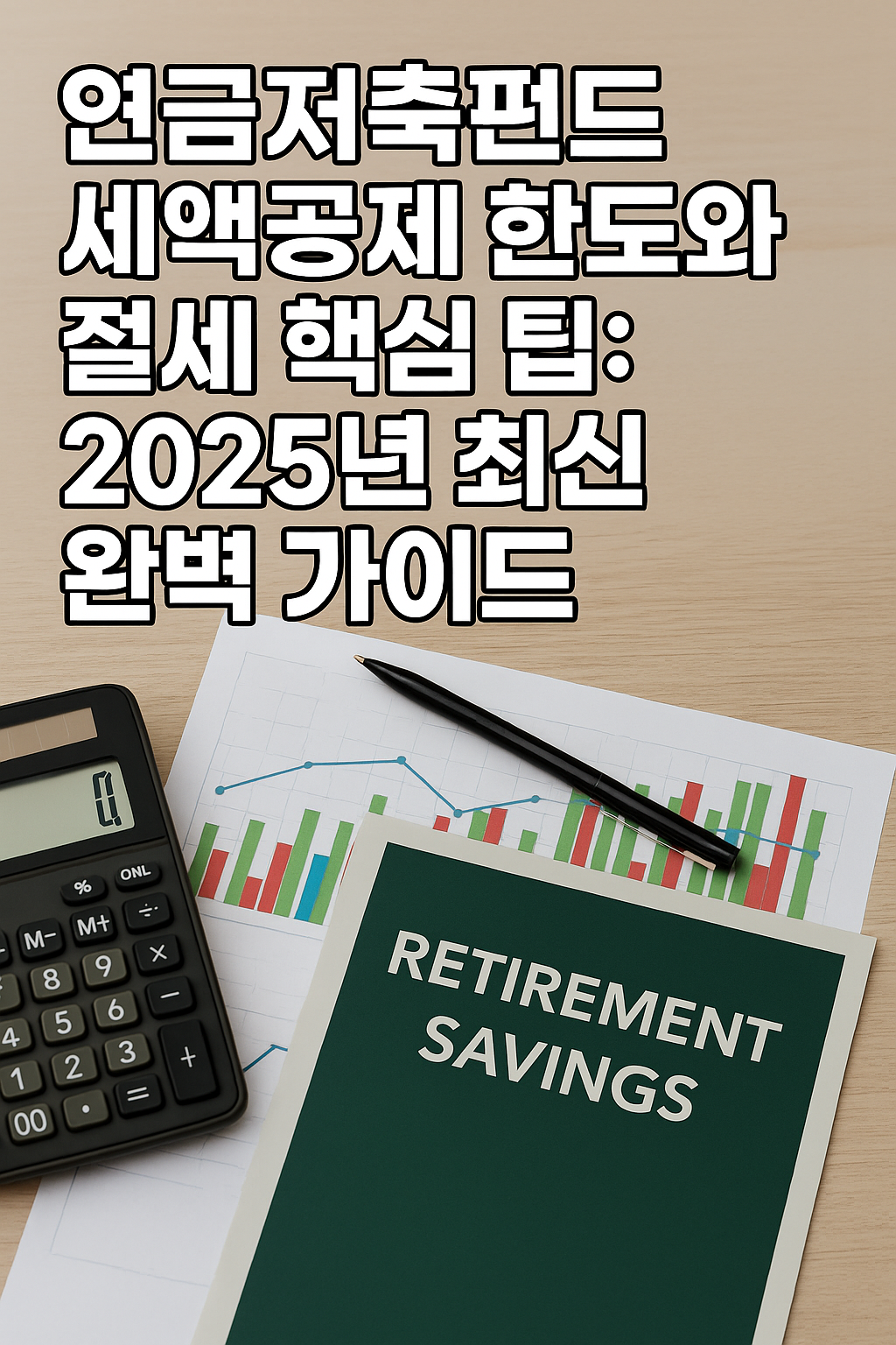 연금저축펀드 세액공제 한도와 절세 핵심 팁: 2025년 최신 완벽 가이드