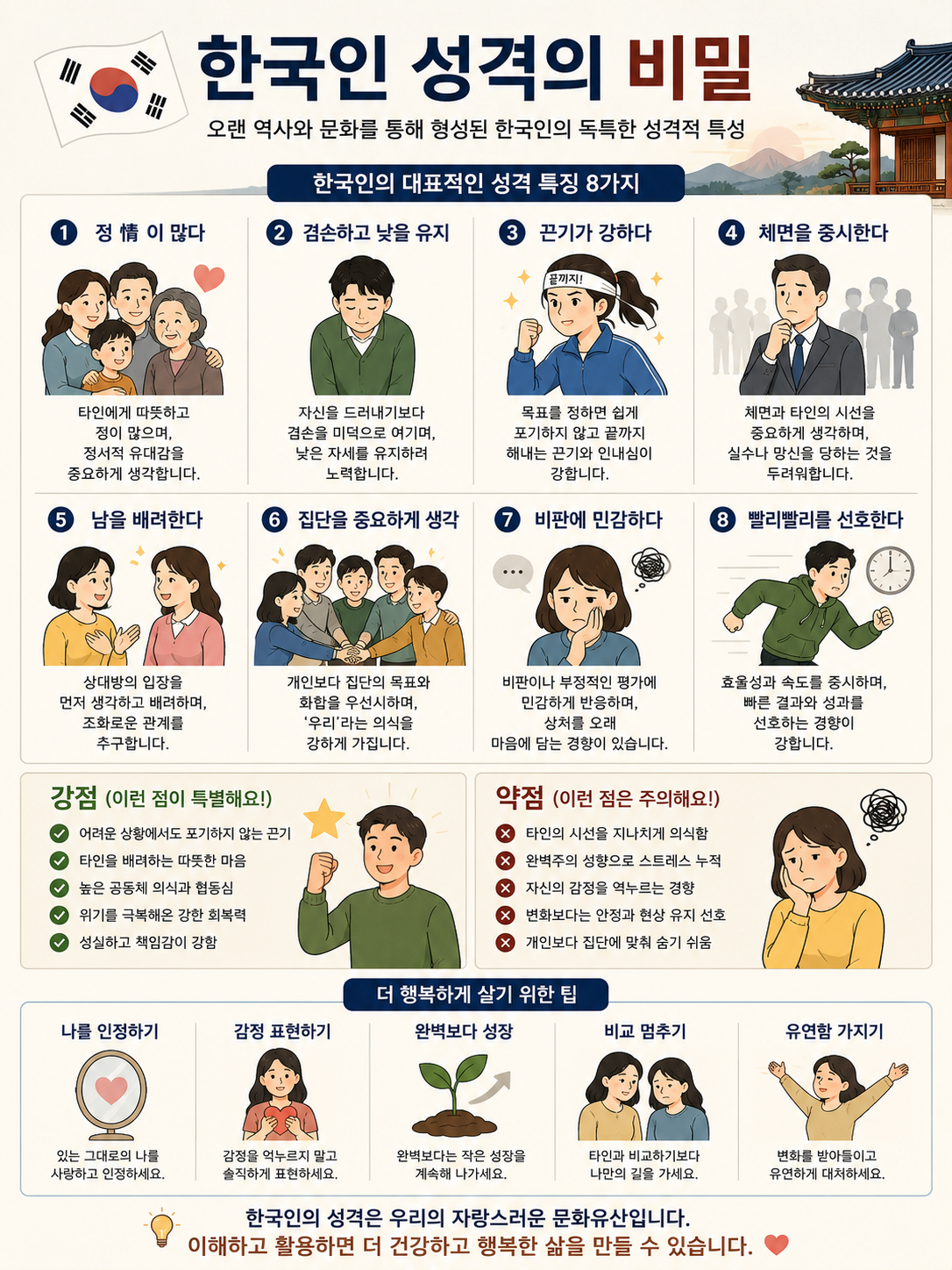 한국인 성격