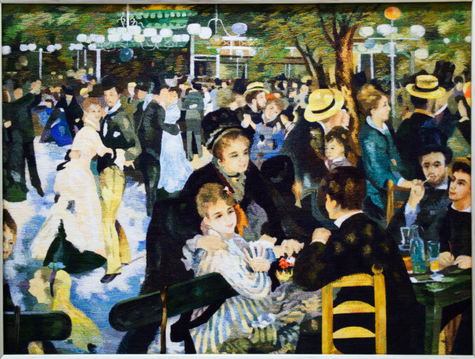 르느와르 그림 물랭 드 라 갈렛의 무도회