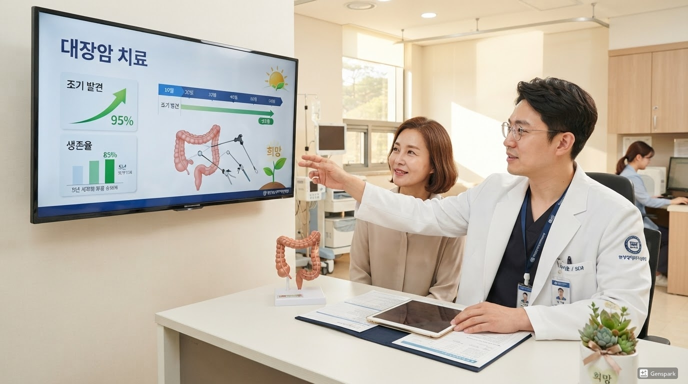 대장암 치료 방법과 생존율