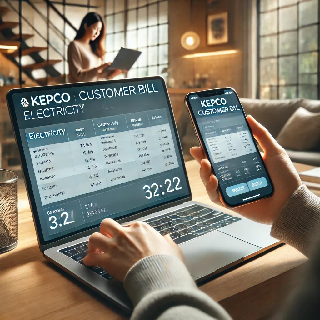 한전 전기요금 조회 고객번호