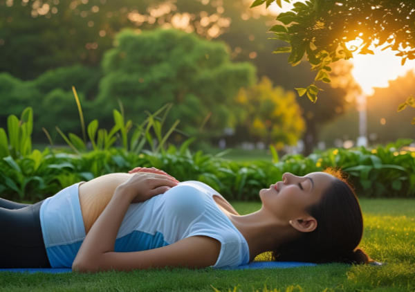 위염증상 완화에 도움 되는 운동법 3가지(장운동, 식후 스트레칭, 위장압박)의 이미지
