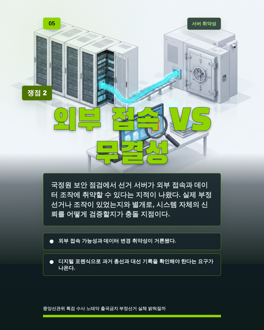 외부 접속 VS 무결성