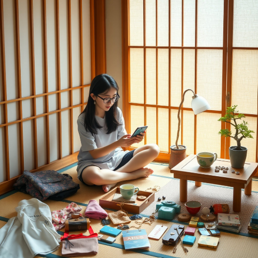 중고거래 메루카리 관련 사진