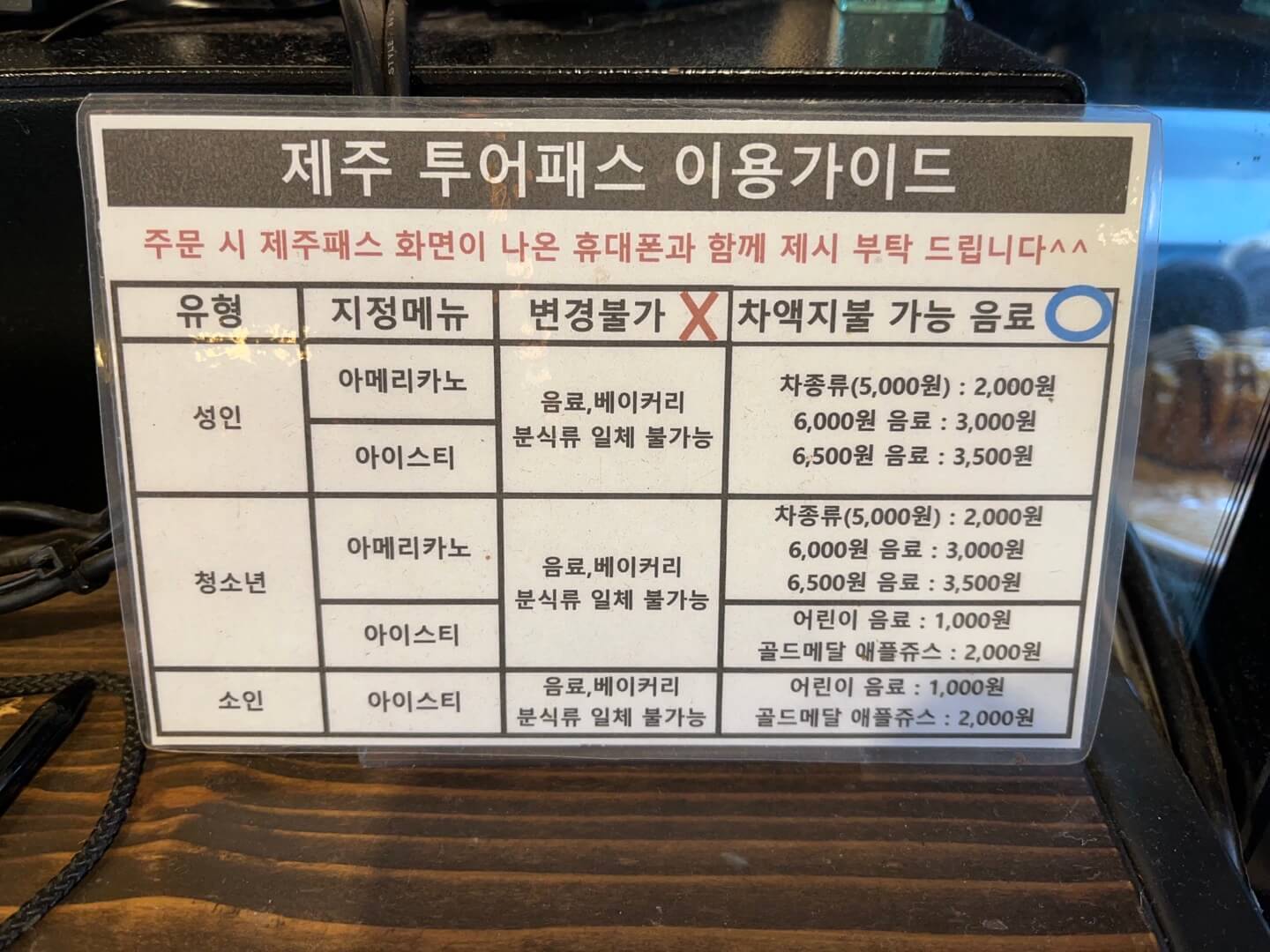 명월 국민학교 제주 투어패스 이용가이드